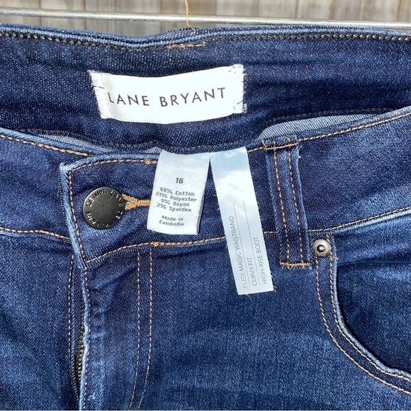 Lane Bryant Flex Magic Waistband Curvy Fit High Rise Boot - Picture 7 of 8